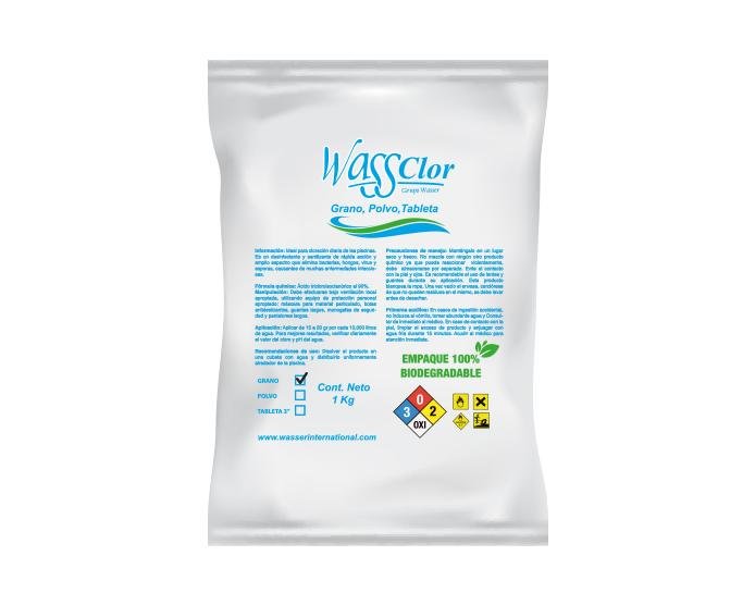 GW CLORO GRANO 1 KG - The Water Depot MX